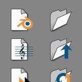 New Folder Icons in the New Blender 3D