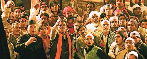 The cast in a mob in Delhi-6