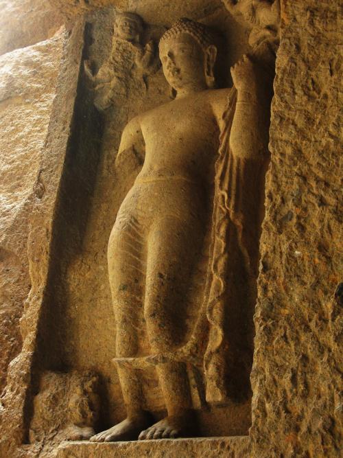 Standing Buddha - Kanheri Caves