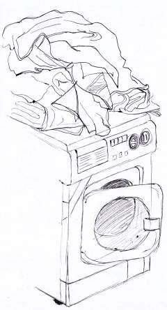 washing machine overload - Travelling Home