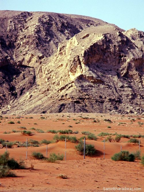 Desert hills in Sharjah