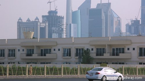 Dubai's urban landscape - Widescreen photo