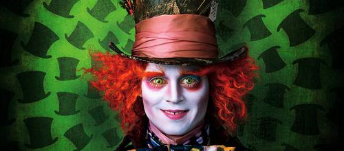 Johnny Depp as The Mad Hatter - Alice in Wonderland