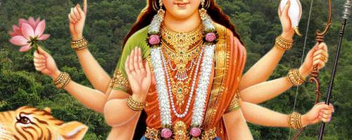 Many-armed Hindu Goddess - Hindu afterlife